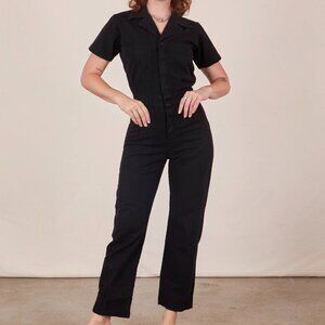 big bud press Short Sleeve Jumpsuit - Basic Black size small like new